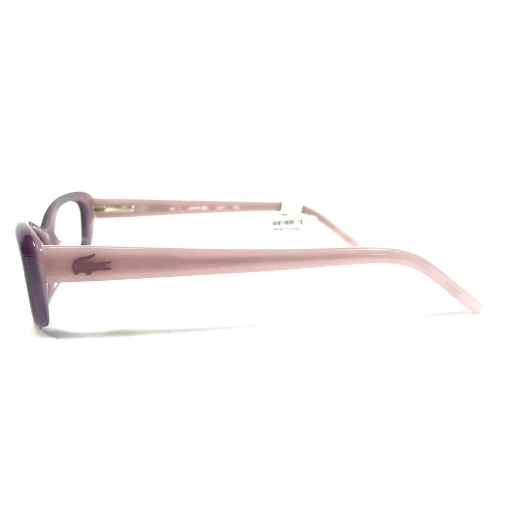 Lacoste Eyeglasses Frames L2611 513 Purple Rectangular Cat Eye 53-17-135